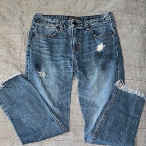 Abercrombie signature collection ankle straight jean size 27